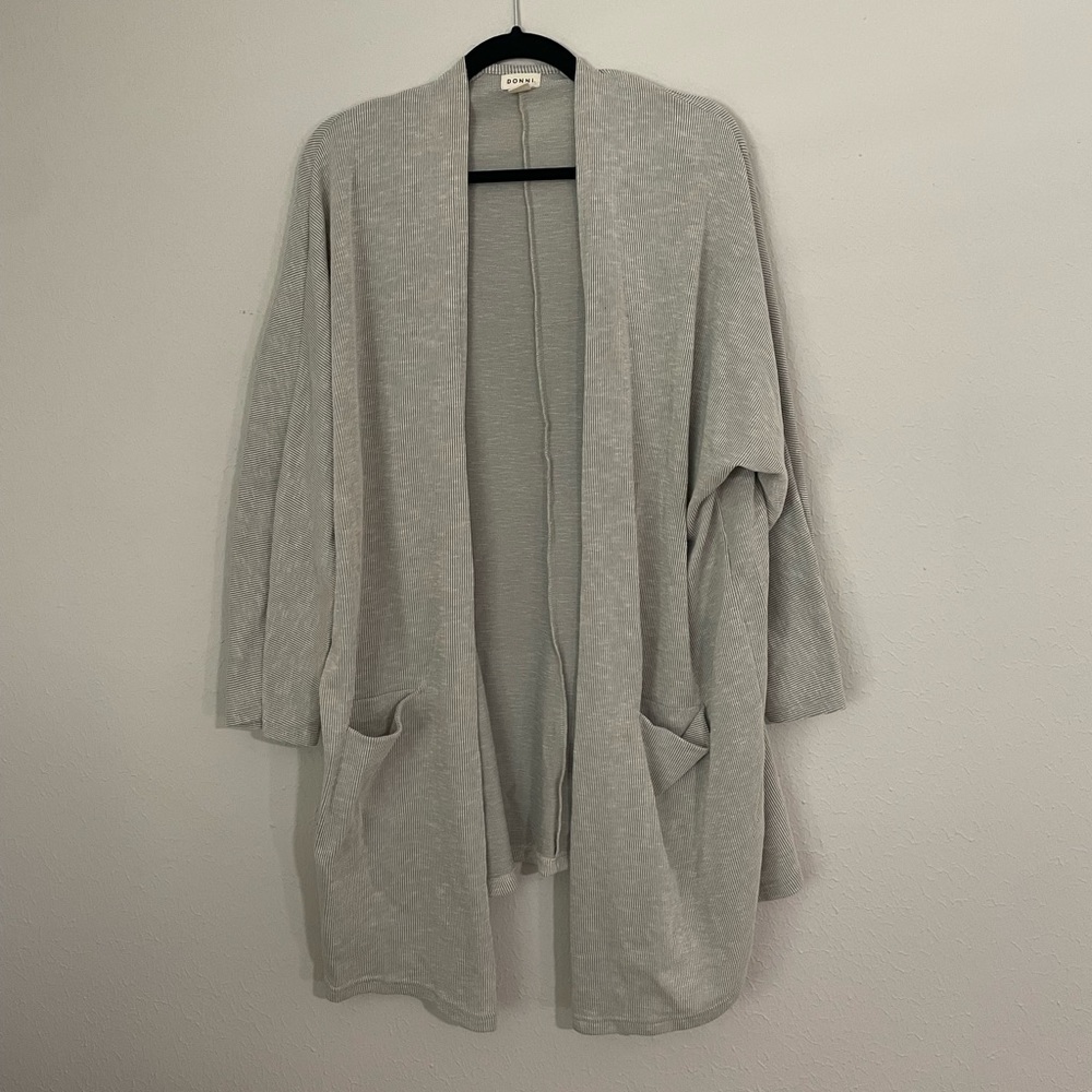 Donni Osfa Cardigan Gray One Size Fits All